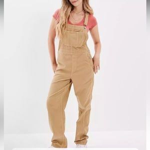 American eagle corduroy overalls